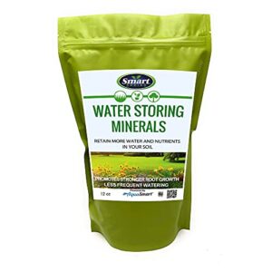 aquasmart water storing minerals – fewer plant waterings for indoor pots and outdoor gardens – self watering garden soil additive – natural non-toxic coated magic sand for planters