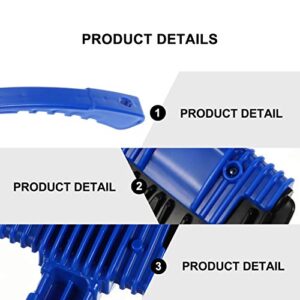 GARNECK Cleaning Tool Car Snow Shovel Plastic Anti-Slip Frost Snow Removal Shovel Removable Lightweight Ice Scraper Shovel Mud Removal Tool for Car Garden Camping Outdoor (Blue) Window Cleaner Tool
