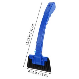 GARNECK Cleaning Tool Car Snow Shovel Plastic Anti-Slip Frost Snow Removal Shovel Removable Lightweight Ice Scraper Shovel Mud Removal Tool for Car Garden Camping Outdoor (Blue) Window Cleaner Tool