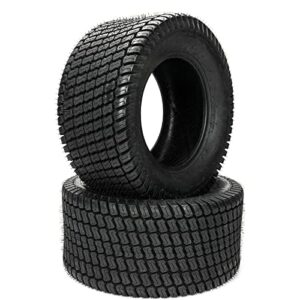 Pack of 2Pcs 24x12.00-12 8 Ply Turf Tires Lawn Garden Mower 24-12-12 Z-160 LRD Tractor Golf Cart Tires