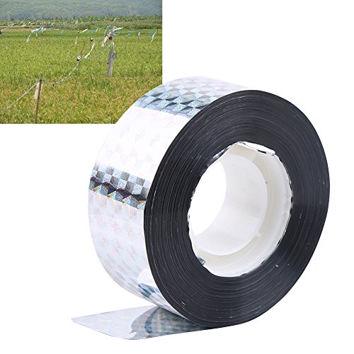 Aoutecen Strong Reflective Tape, Bird Tape, Deterrent Tape, Multifunctional Orchards lawns for Gardens