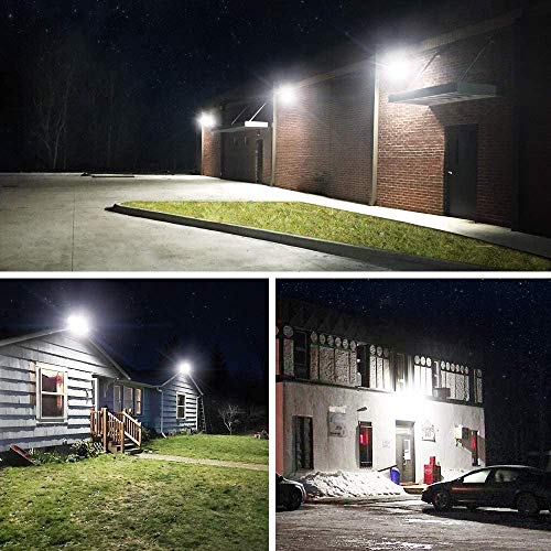 MIHEAL 110V 2Pack 10W LED Flood Light,Cool White, IP68 Waterproof Super Bright Security Lights, Outdoor Floodlight for Yard, Garden, Playground, Basketball Court [Energy Class A++]