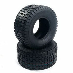 set of 2 18x9.50-8 4pr lawn mower tires tubeless turf garden tires