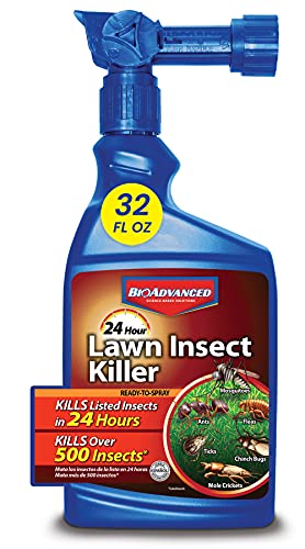 BioAdvanced 24 Hr Lawn Insect Killer, Ready-to-Spray, 32 oz