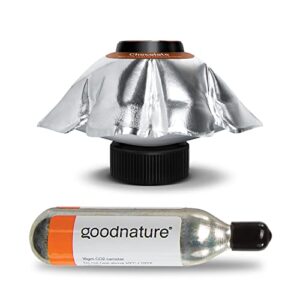 goodnature replenishment pack, automatic paste pump with chocolate paste formula & co2 canister, pet-friendly & home safe