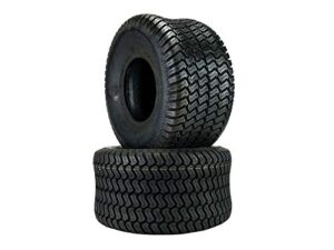 (2) 20×10.00-8 turf tires 4 ply lawn mower and garden tractor 20x10x8 20×10-8