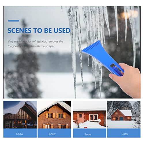 DECHOUS Car Scrapper Car Scraper 3pcs Snow Plow Shovel Garden Shovel Small Shovel Ice Scrapers Refrigerator Car Snow Shovel Ice Shovel Snow Remover Cleaning Tools Ice Scoop Car Scraper