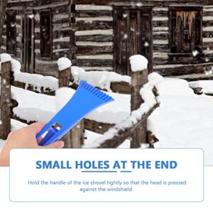 DECHOUS Car Scrapper Car Scraper 3pcs Snow Plow Shovel Garden Shovel Small Shovel Ice Scrapers Refrigerator Car Snow Shovel Ice Shovel Snow Remover Cleaning Tools Ice Scoop Car Scraper