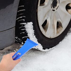 DECHOUS Car Scrapper Car Scraper 3pcs Snow Plow Shovel Garden Shovel Small Shovel Ice Scrapers Refrigerator Car Snow Shovel Ice Shovel Snow Remover Cleaning Tools Ice Scoop Car Scraper