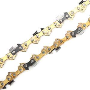 ViaGasaFamido 16 inch Chainsaw Chain 59 Drive Links 3/8 inch Spacing Chainsaw Blade High Toughness Carbide Chainsaw Replacement Accessories for Lawn Garden