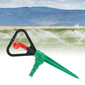 Lawn Spray, Corrosion Resistance Easy to Adjust and Control Low Water Pressure Spray Pattern 360 Degree Dripper, Adjustable Sprayer Stake for Balcony Garden