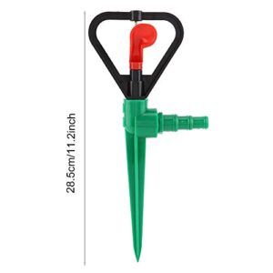 Lawn Spray, Corrosion Resistance Easy to Adjust and Control Low Water Pressure Spray Pattern 360 Degree Dripper, Adjustable Sprayer Stake for Balcony Garden