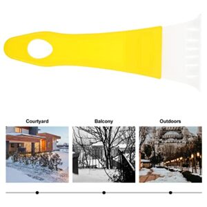 DECHOUS 2pcs Plastic Snow Shovel Deicing Shovels Car Window Shovels Car Snow Shovel Camping Shovel Garden Shovel for Winter