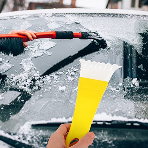 DECHOUS 2pcs Plastic Snow Shovel Deicing Shovels Car Window Shovels Car Snow Shovel Camping Shovel Garden Shovel for Winter