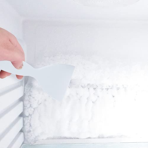 Yardwe 2pcs Ice Tools Remover Refrigerator Garden Deicing Freezer Tool Scoops Removing Plastic Shovels Car Frost Scraper Scrapers Snow for Practical Fridge Scoop Cleaning Household