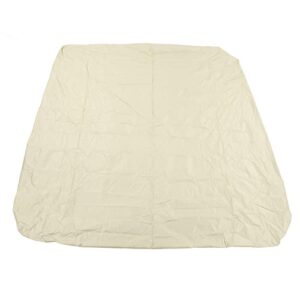 naroote spa bath rainproof cover, waterproof tear resistant outdoor bathtub dust cover dustproof breathable for garden (beige)