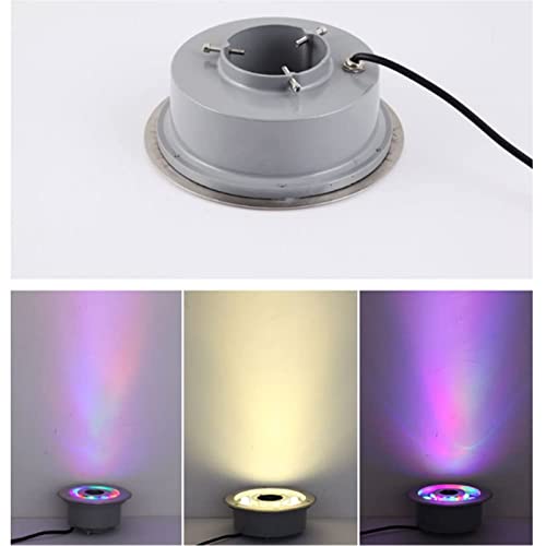 LED Swimming Pool Underwater Light - Submersible LED Fountain Light, IP68 Waterproof 12V Pond Lights LED Ring Underwater Fountain Light, for The Garden, Fountain Pool, Landscape Decoration