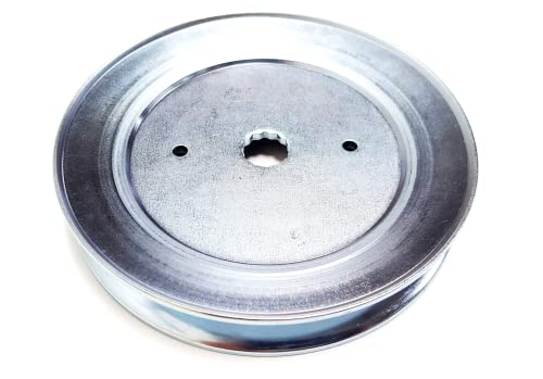 LAWN & GARDEN AMC Spindle Pulley - Compatible with Craftsman Poulan Pulley 173434, 153531, 532173434 - Compatible with: Husqvarna Pulley Part Number 539110315