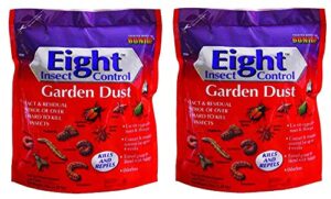 bonide 78630 eight insect control garden dust pest control, 3-pounds, 2 pack