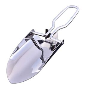 Snow Shovel for Women - Folding Stainless Tool Shovel Steel Garden Creative Hiking Camping & Hiking