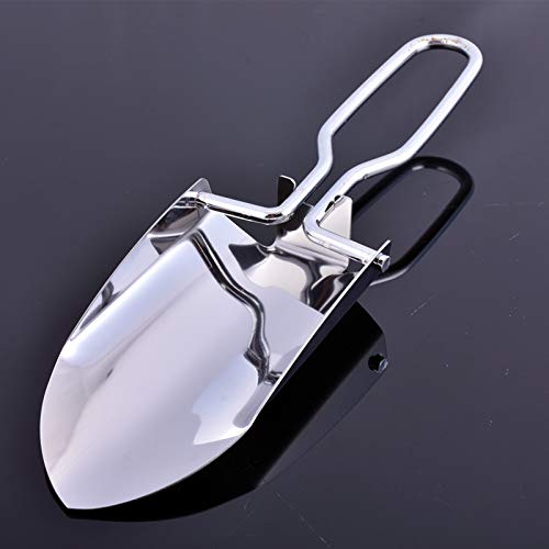 Snow Shovel for Women - Folding Stainless Tool Shovel Steel Garden Creative Hiking Camping & Hiking