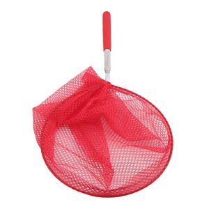 nikolay fishing bait trap net, childs extendable firefly mesh positioning insect nets for garden,red