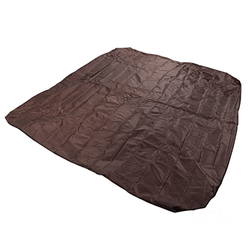 BTIHCEUOT Rain Cover for Hot Tub, Breathable Dust Cover for Garden Outdoor Hot Tub (Brown)