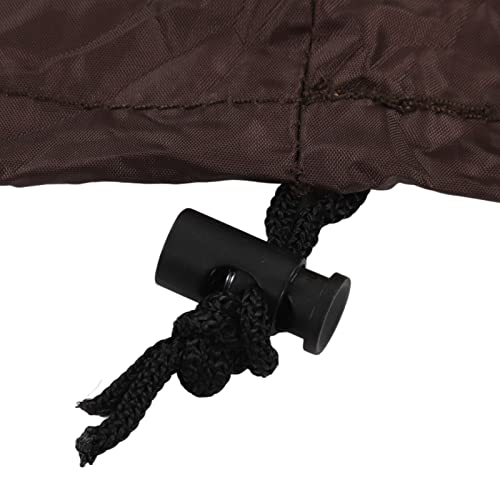 BTIHCEUOT Rain Cover for Hot Tub, Breathable Dust Cover for Garden Outdoor Hot Tub (Brown)