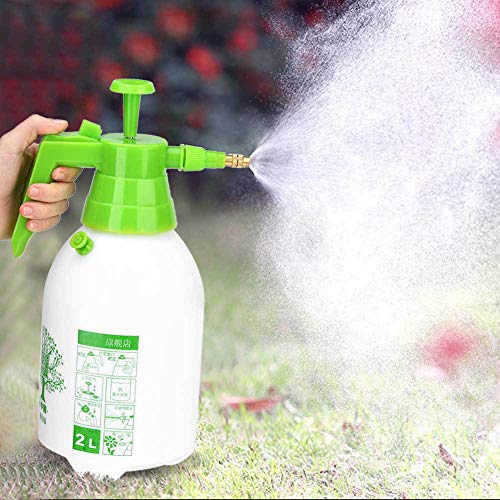 2L PP Manual Pressurized Water Sprayer Spray Gun Sprinkler Tool Safe Valve Design for Garden Lawn Plant