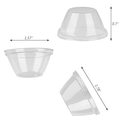 50 Pack Grow Domes, Replacement Grow Dome Caps Compatible with AeroGarden, Plant Covers for Hydroponic Growing System