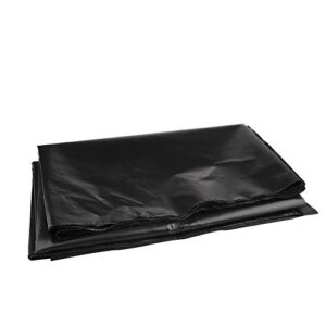 sylots hdpe rubber pond liner, 6.5 x 9.8 feet pre cut black pond liner for water garden,koi ponds, streams fountains