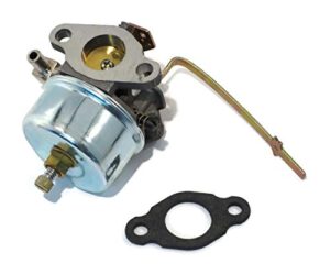 fitbest carburetor w/gasket for tecumseh 631245 631820 631921 632284 631070a fits h25 h30 h35 engines