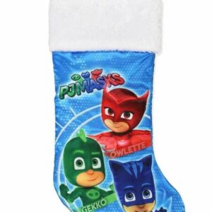 for PJ Masks Owlette, Gecko, & Catboy Christmas Stocking, 17", Area Home & Garden