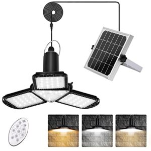 solar shed light indoor outdoor – solar motion sensor light 120 led,motion sensor outdoor lights,solar outdoor light waterproof with remote control 4-leaf 120°adjustable for front door,camping,garage