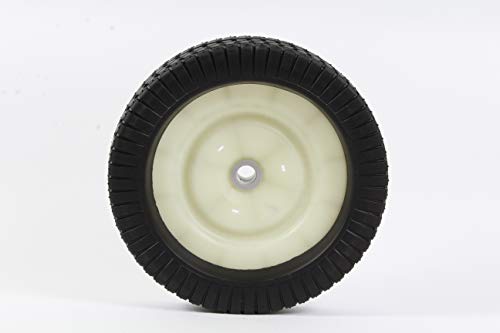 Agri-Fab 44985 Lawn Tractor Lawn Sweeper Attachment Wheel Assembly Genuine Original Equipment Manufacturer (OEM) Part White