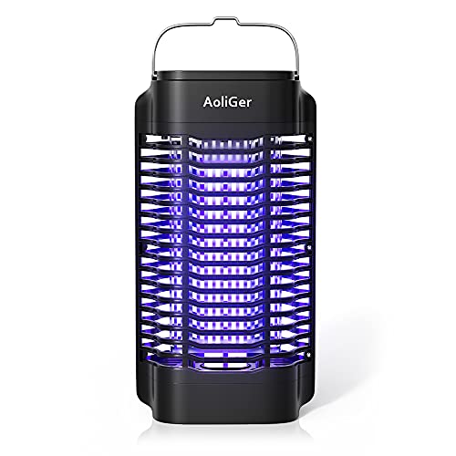 Bug Zapper for Outdoor and Indoor,Powerful Electric Mosquito Zapper Insect Killer,Insect Fly Trap Mosquito Trap for Backyard, Garden, Patio, Home