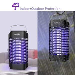 Bug Zapper for Outdoor and Indoor,Powerful Electric Mosquito Zapper Insect Killer,Insect Fly Trap Mosquito Trap for Backyard, Garden, Patio, Home