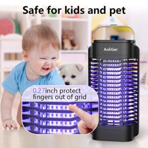 Bug Zapper for Outdoor and Indoor,Powerful Electric Mosquito Zapper Insect Killer,Insect Fly Trap Mosquito Trap for Backyard, Garden, Patio, Home