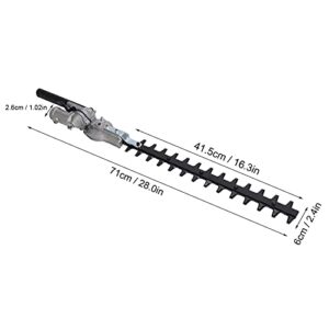 Hedge Trimmer, 26mm Ego Hedge Trimmer Blade Cordlessm Attachment Replacement Parts Hedge Trimmer Head Garden Tools for Brush Cutters Garden Trimmers