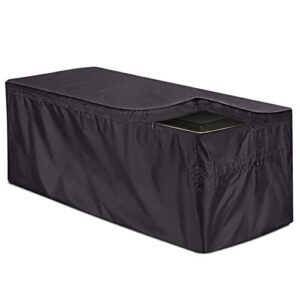 Outdoor Storage Box Cover Waterproof Outdoor Furniture Winter Cover for Garden Deck Box Container