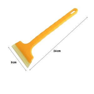 Portable Snow Shovel,Car Snow Removal Shovel, Multi-Function car Snow Shovel Winter defrosting and Snow Removal, Shovel for Garden, Car, Camping with Extra Ice Scrape (Size : Small)