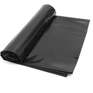 uyoyous Pond Liner 16x20 Ft 20 Mil Thickness Black HDPE Rubber Liners Fish Pond Liners for Outdoor Ponds, Fountains, Waterfall & Water Gardens