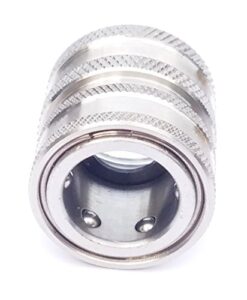sellerocity brand pressure washer quick connect 1/2″ female socket x 3/4″ female garden hose connector, replaces general d10012
