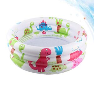 Cabilock Baby Bathtubs Garden Round Inflatable Swimming Pool Baby Portable Pump Pool Kiddie Paddling Pool Indoor Toddler Water Game Play Center Kids Playsets