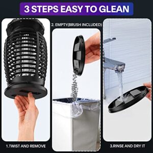 Bug Zapper Electronic Mosquito Zapper,Pest Trap for Fly Zapper Gnat Moth,Insect Killer for Home Garden