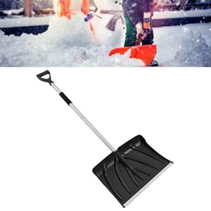 Snow Shovel, Portable Snow Shovel for Driveway Detachable Snow Pusher Aluminium Alloy Lightweight Snowmobile Shovel for Car Outdoor Camping and Garden