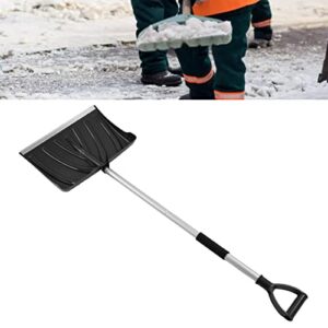 Snow Shovel, Portable Snow Shovel for Driveway Detachable Snow Pusher Aluminium Alloy Lightweight Snowmobile Shovel for Car Outdoor Camping and Garden