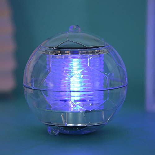 Yosoo123 Floating Light Waterproof Solar Powered LED Floating Ball Lamp Decor Light for Swimming Pool Garden