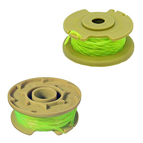 AC80RL3 Replacement Spool Line Compatible with 18v, 24v, 40v Cordless Trimmers,Weed Eater String Autofeed Replacement Spools Line (8Spool,2Cap)