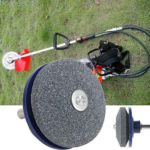 Blade sharpener, professional sharpening Faster lawn mower Sharpener garden Industrial tool for sharpening lawn blades Drilling blades and mowing